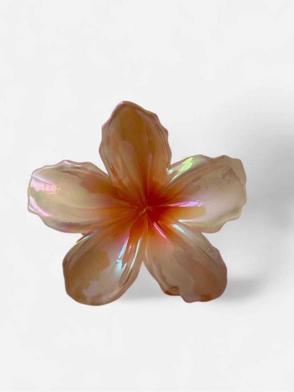 Iridescent Floral Women’s Hair Clip